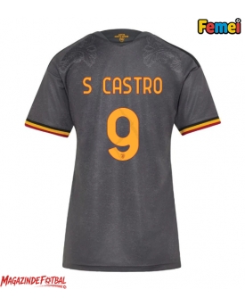 AS Roma Santiago Castro #9 Tricou Fotbal Replică 2026-27 Femei Treilea